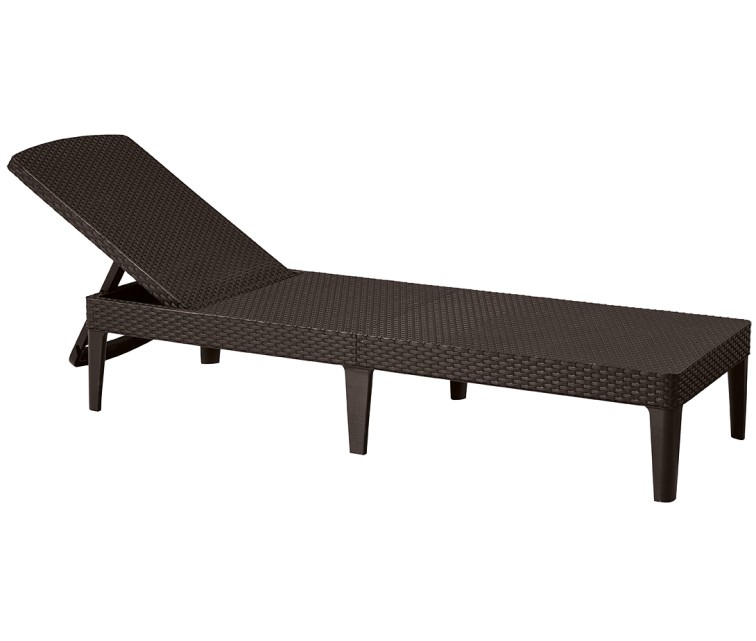 Sun lounger Jaipur brown