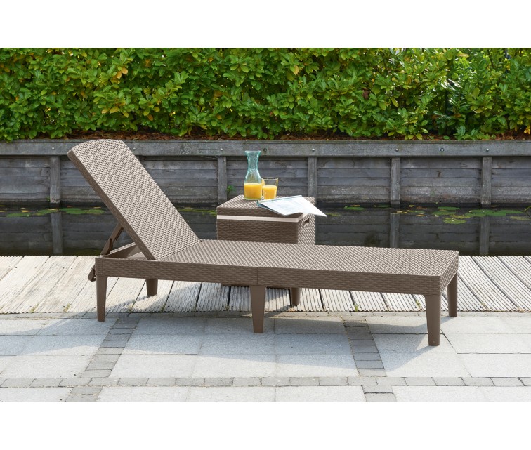 Sun lounger Jaipur beige