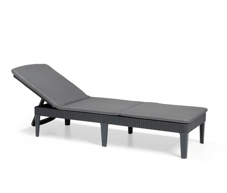 Sun lounger Jaipur grey