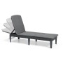 Sun lounger Jaipur grey