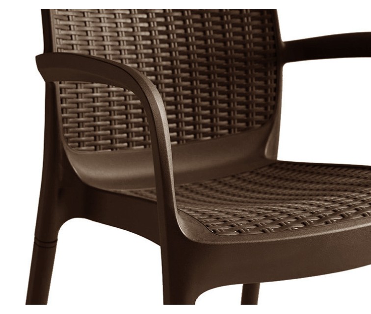 Garden chair Bali Mono brown