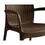 Garden chair Bali Mono brown