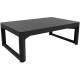 Dārza galds Lyon Rattan Table pelēks Dārza galds Lyon Rattan Table pelēks