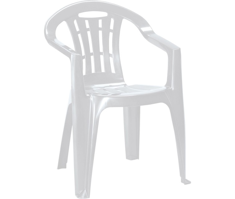 ( DEFECT ) Mallorca garden chair light grey