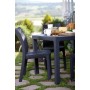 Melody Quartet garden table grey