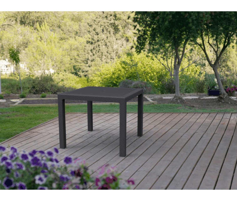 Melody Quartet garden table grey