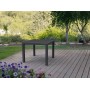 Melody Quartet garden table grey