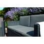 Garden furniture set Monaco Set with table/storage box grey