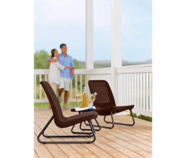 Garden furniture set Rio Patio Set brown