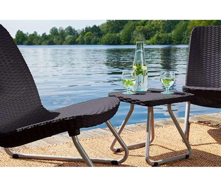 Garden furniture set Rio Patio Set brown