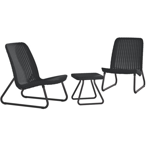 Dārza mēbeļu komplekts Rio Patio Set pelēks  Dārza mēbeļu komplekts Rio Patio Set pelēks