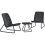 Garden furniture set Rio Patio Set grey