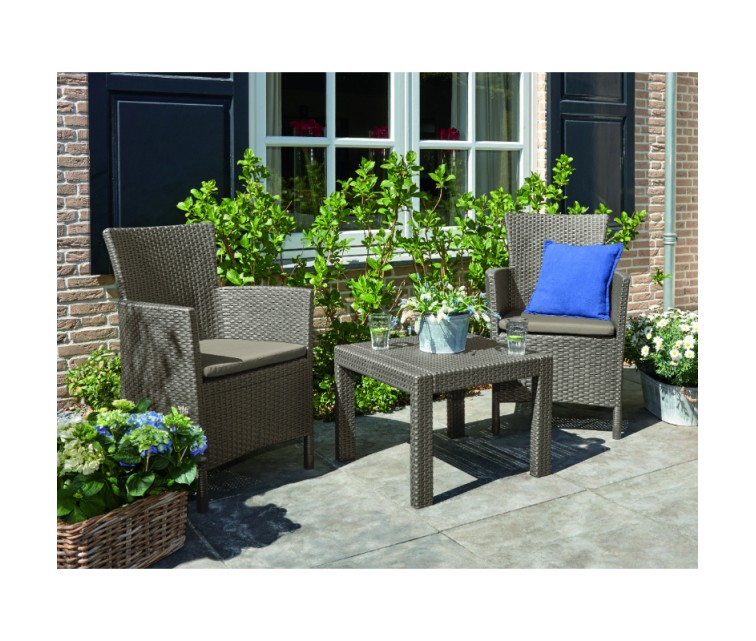 Garden furniture set Rosario Balcony Set beige