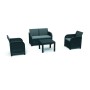 Garden furniture set Rosalie Set with table Classic grey