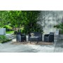 Garden furniture set Rosalie Set with table Classic grey