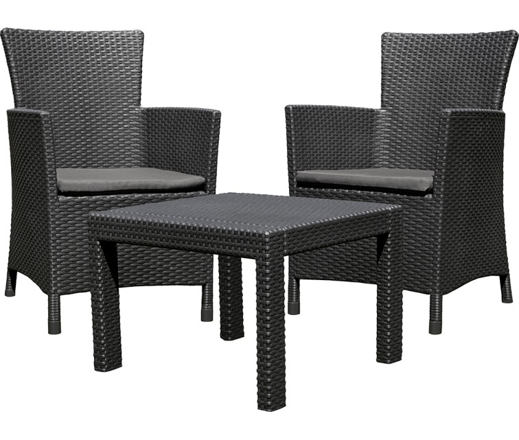 Garden furniture set Rosario Balcony Set grey