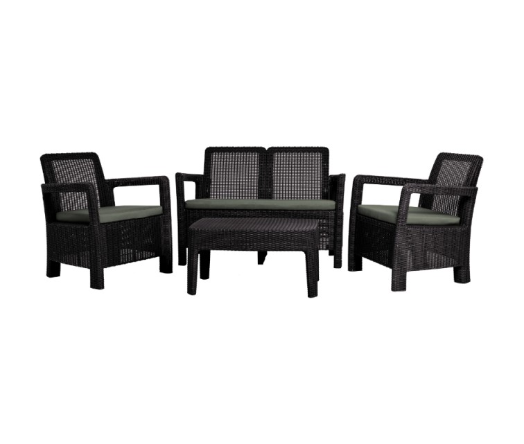 Garden furniture set Tarifa Set brown