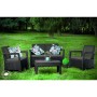 Garden furniture set Tarifa Set brown