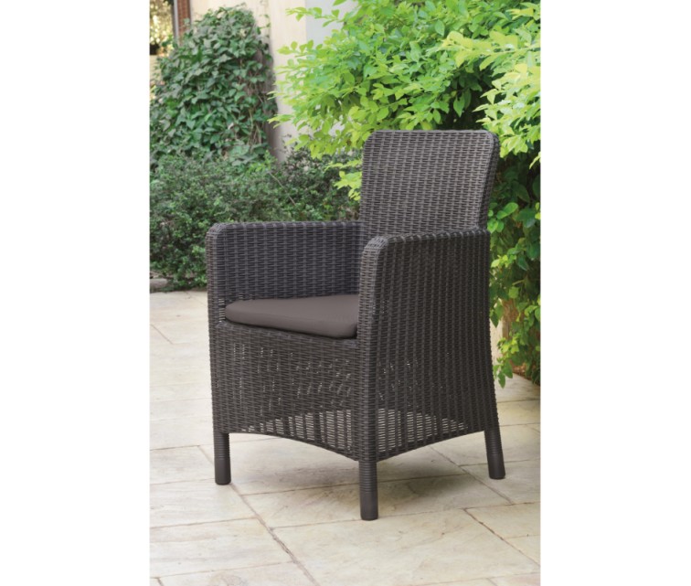 Garden chair Trenton Dining grey