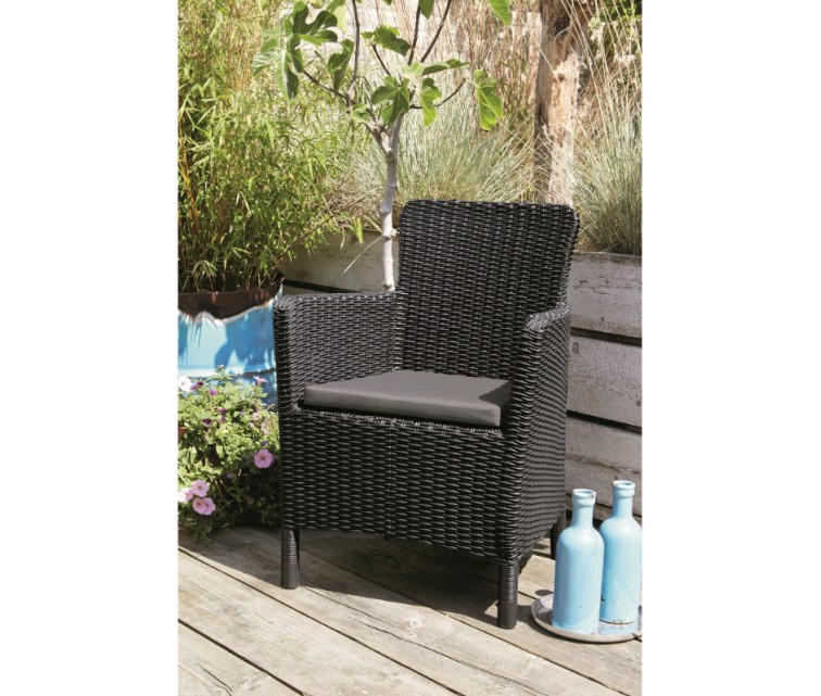 Garden chair Trenton Dining grey