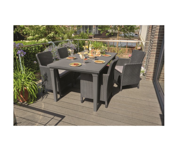 Garden chair Trenton Dining grey