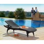 Sun lounger Pacific grey