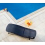 Sun lounger Pacific grey