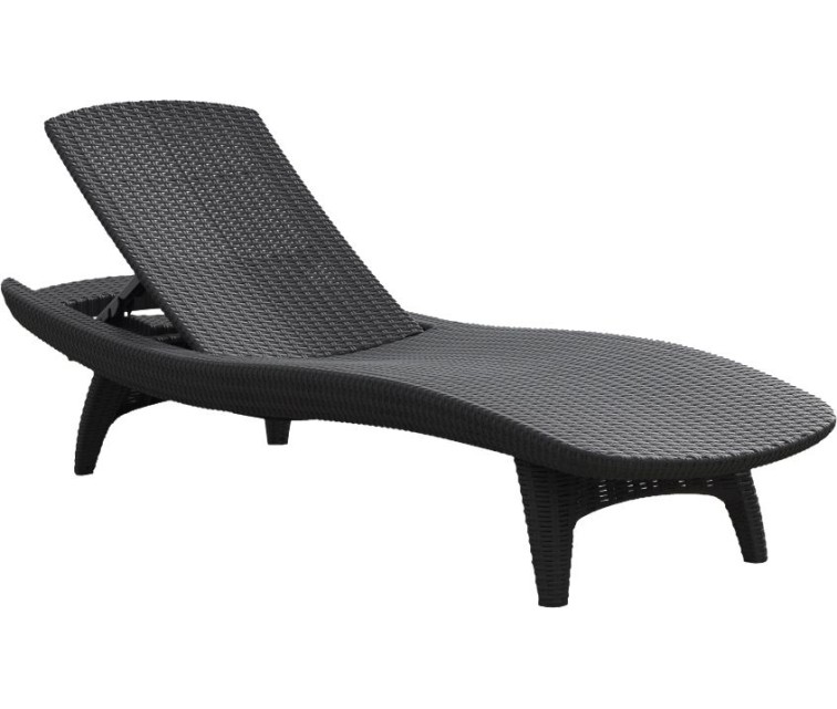 Sun lounger Pacific grey