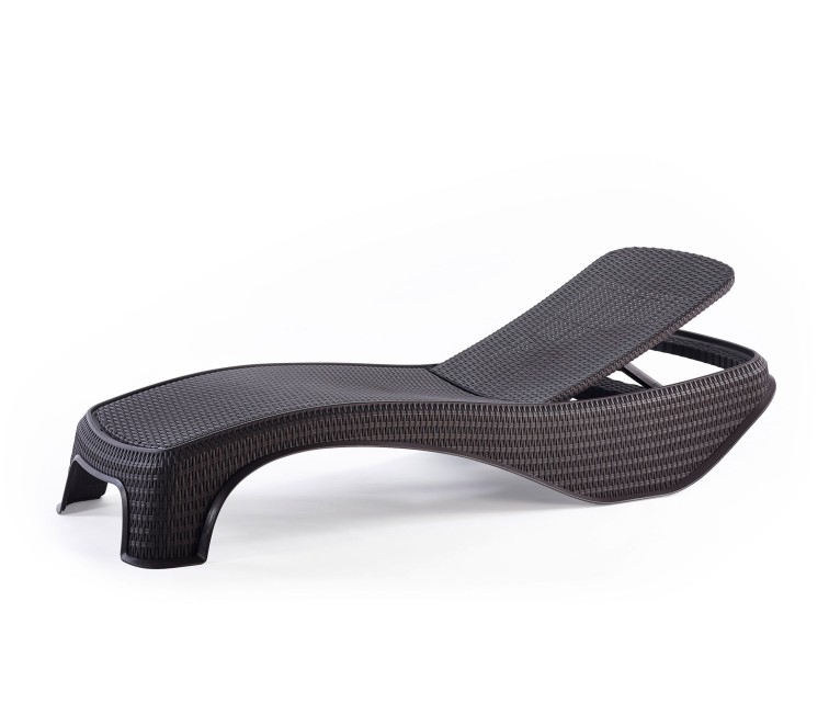 Atlantic brown sun lounger