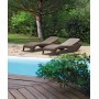 Atlantic brown sun lounger