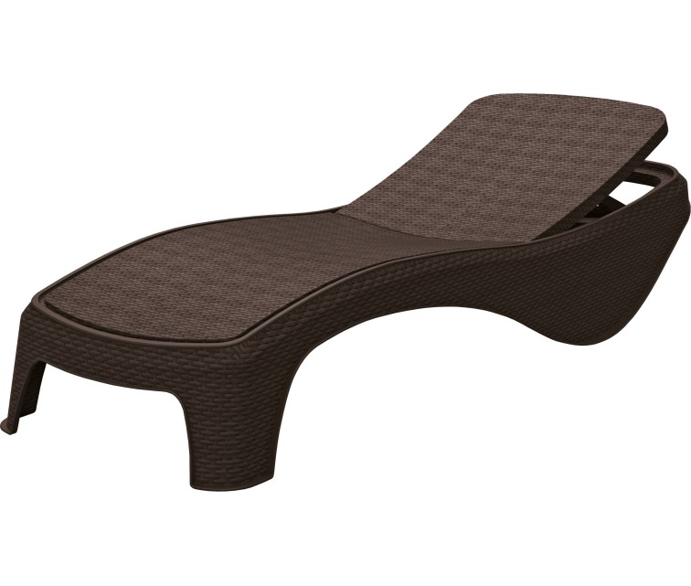 ( LOCKED LINK ) Sun lounger Atlantic brown