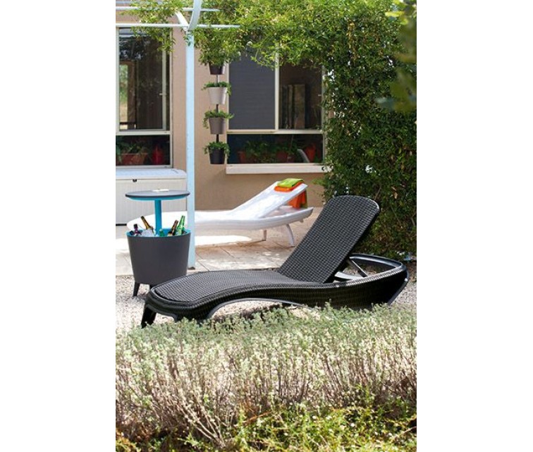 Atlantic sun lounger grey