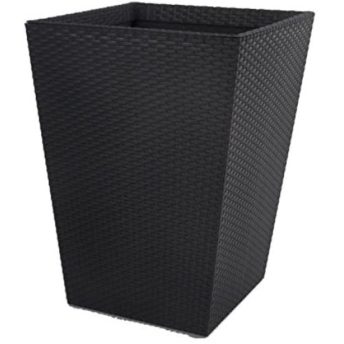 Puķu pods Rattan Planter M 55,4L pelēks Puķu pods Rattan Planter M 55,4L pelēks