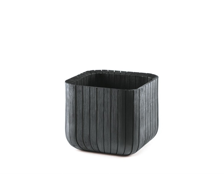 Горшок для цветов Cube Planter M серый