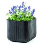 Горшок для цветов Cube Planter M серый