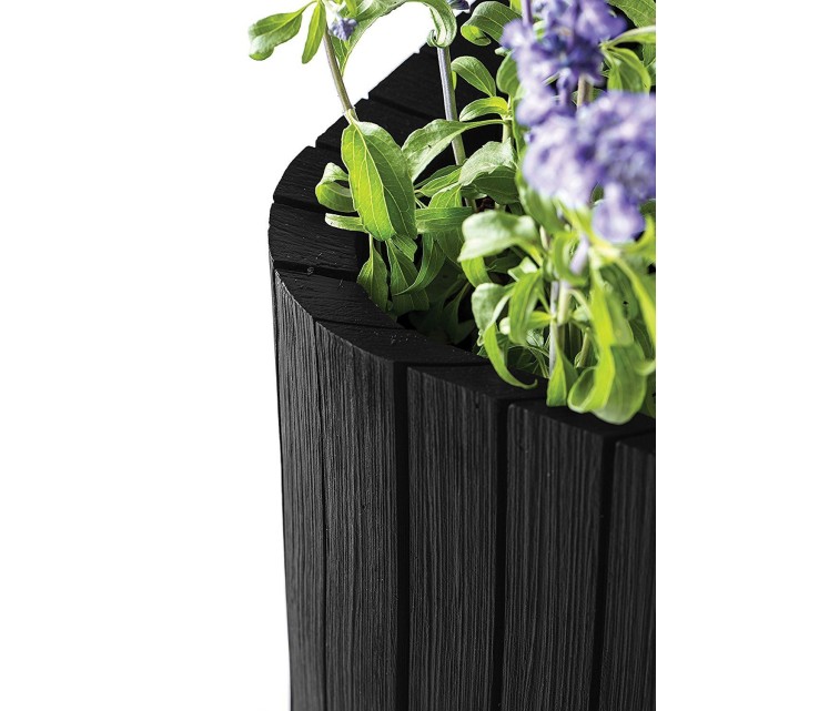 Горшок для цветов Cube Planter M серый
