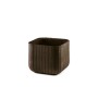 Flowerpot Cube Planter M brown