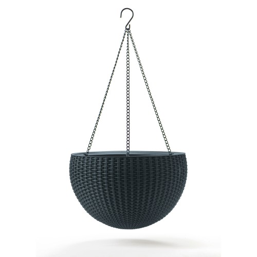 Flowerpot Hanging Sphere Planter grey Flowerpot Hanging Sphere Planter grey