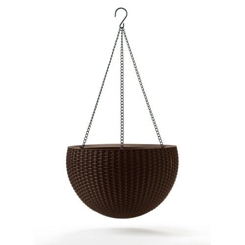 Puķu pods karināms Hanging Sphere Planter brūns Puķu pods karināms Hanging Sphere Planter brūns