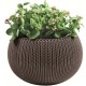 Puķu pods karināms Cozy M With Hanging Set brūns Puķu pods karināms Cozy M With Hanging Set brūns