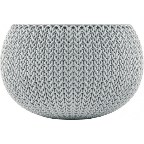 Flowerpot Cozy M With Hanging Set light grey