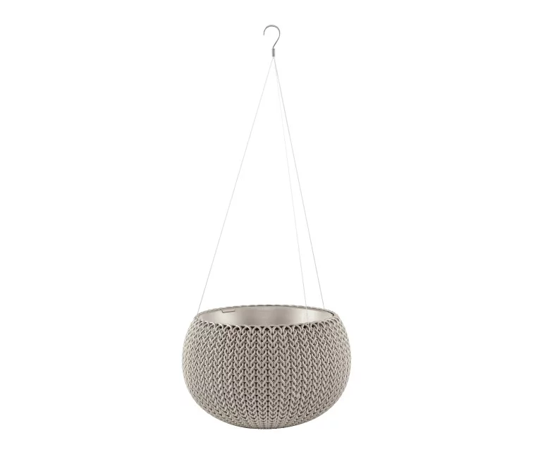 Flowerpot Cozy S With Hanging Set beige Flowerpot Cozy S With Hanging Set beige