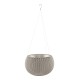 Puķu pods karināms Cozy S With Hanging Set bēšs Puķu pods karināms Cozy S With Hanging Set bēšs