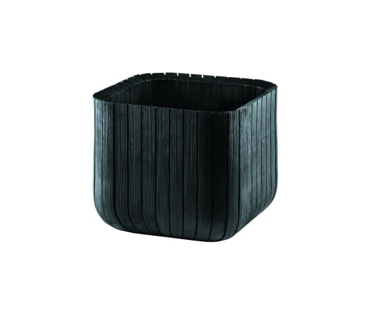 Flowerpot Cube Planter S grey