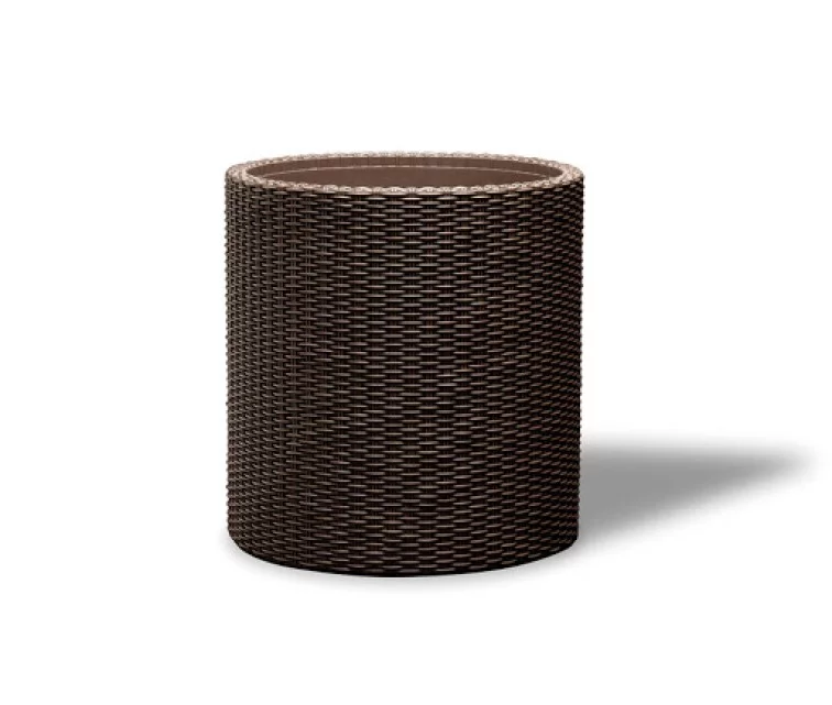 Puķu pods Small Cylinder Planter brūns Puķu pods Small Cylinder Planter brūns