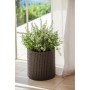 Flowerpot Small Cylinder Planter brown