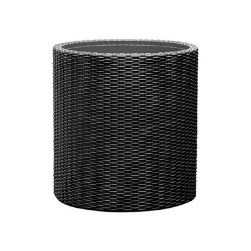 Puķu pods Small Cylinder Planter pelēks Puķu pods Small Cylinder Planter pelēks