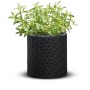 Puķu pods Small Cylinder Planter pelēks