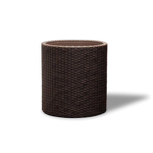 Puķu pods Medium Cylinder Planter brūns Puķu pods Medium Cylinder Planter brūns