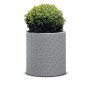 Горшок для цветов Large Cylinder Planter светло-серый